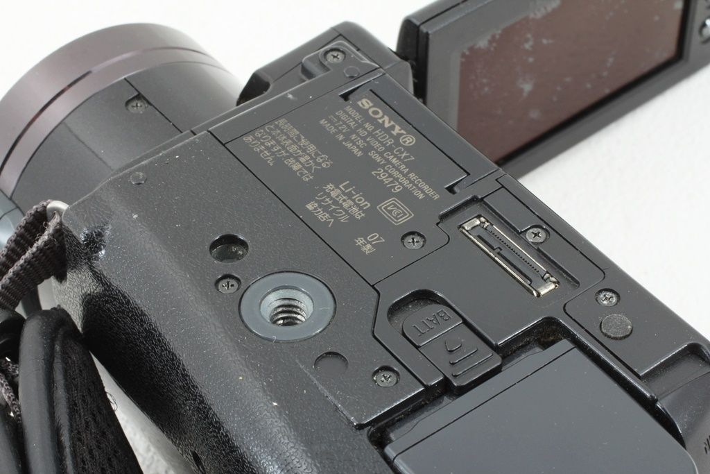 ジャンク Sony ソニー Handycam HDR-CX7 デジタルハイビジョン ビデオ