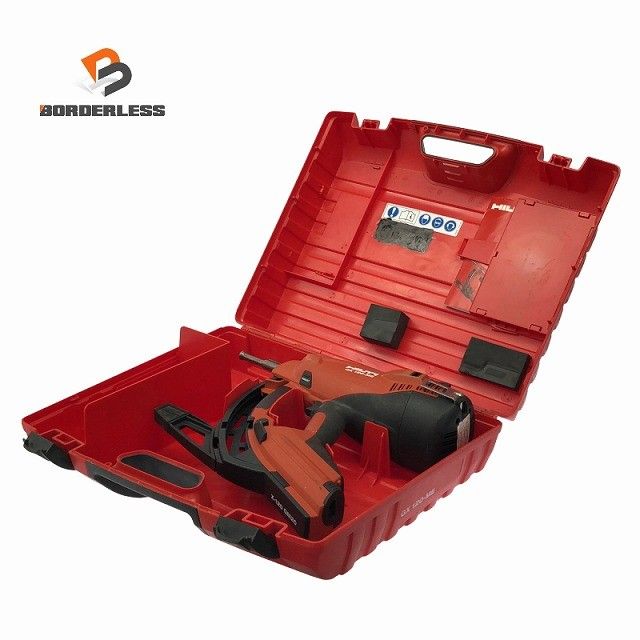 ☆中古品☆HILTI ヒルティ ガス式鋲打機 GX120-ME ケース付き ガス式鋲打ち機 ガスネイラー ガス銃130823