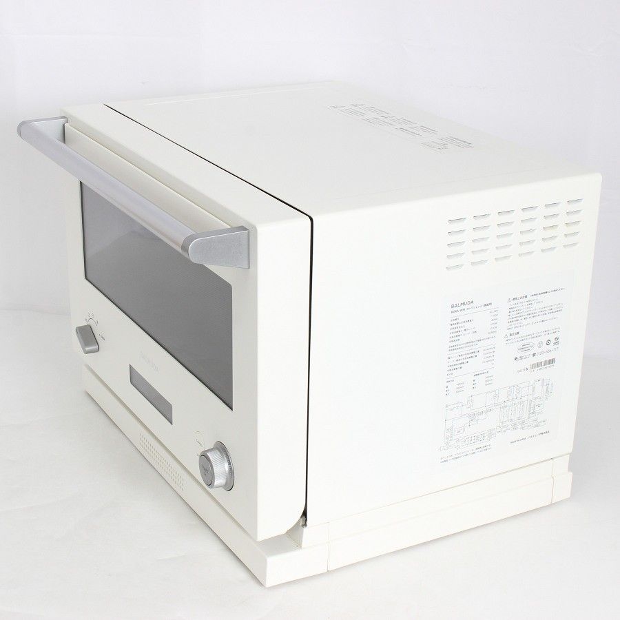 BALMUDA The Range K04A-WH ホワイト 18L 電子レンジ バルミューダ ザ