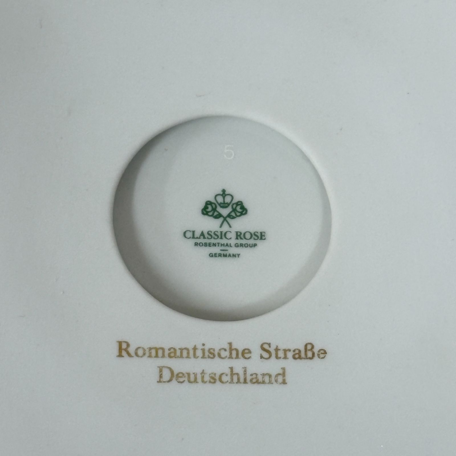 Rosenthal CLASSIC ROSE ドイツ ノイシュヴァンシュタイン城 装飾