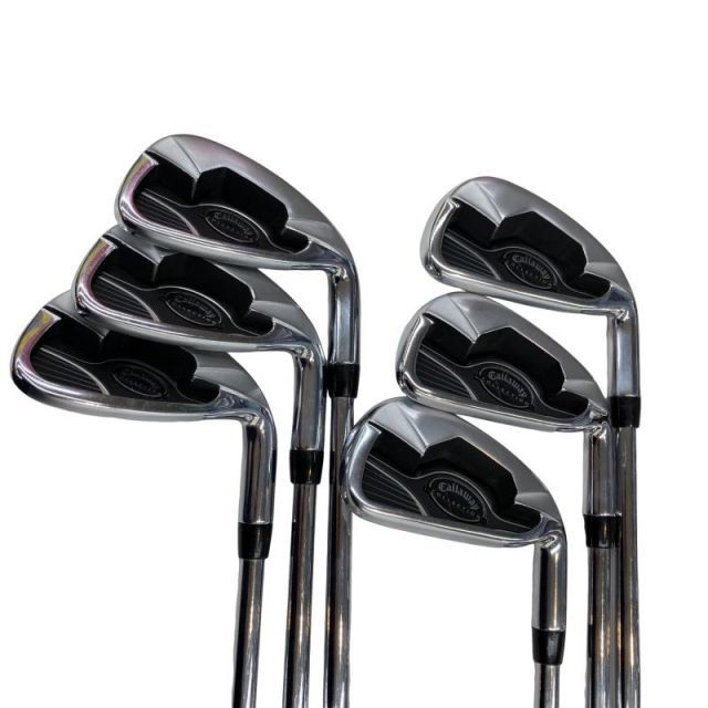 【中古】 キャロウェイ Callaway COLLECTION 6S アイアンセット IR NS PRO MODUS3 TOUR120 (フレックスS) メンズ 男性用 右利き 右用 Cランク ゴルフクラブ