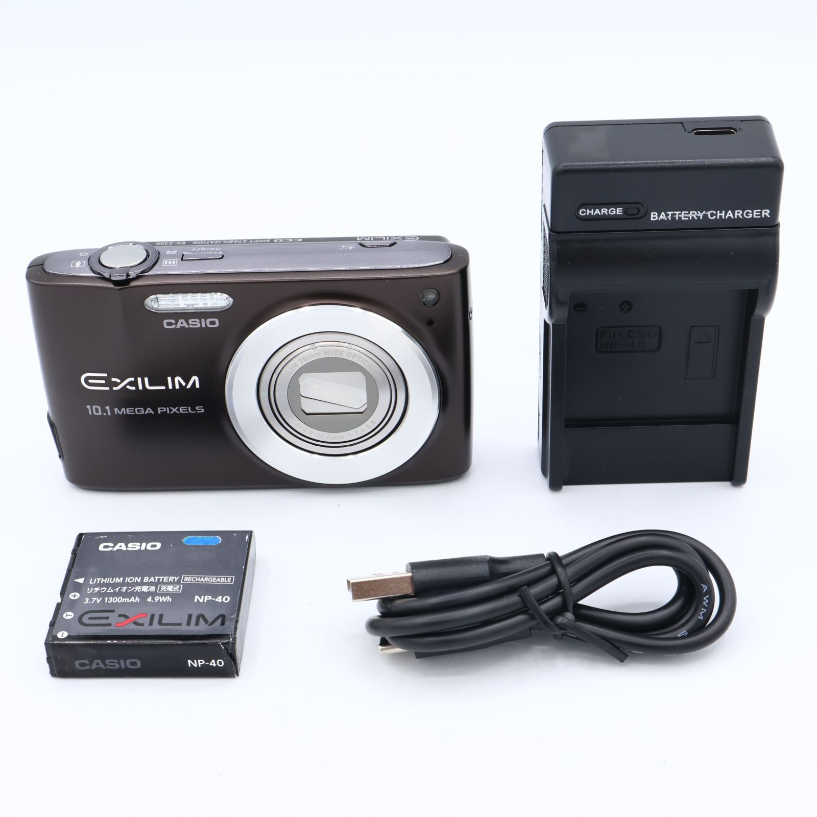 CASIO カシオ デジタルカメラ EXLIM ZOOM EX-Z300 ブラック EX-Z300BK