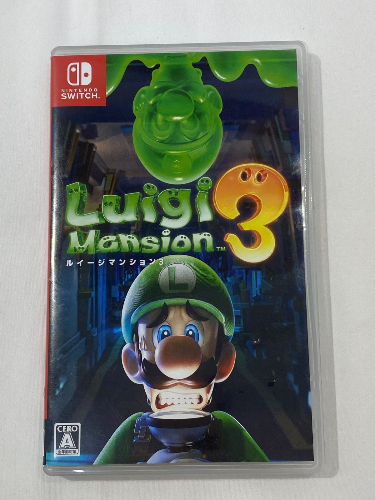 七重浜31-3-080711] 中古品 動作品 Switchソフト ルイージマンション