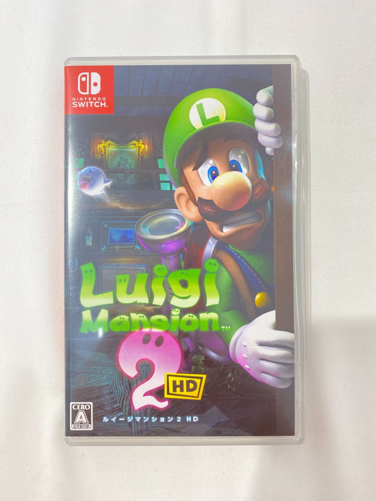 七重浜31-3-080711] 中古品 動作品 Switchソフト ルイージマンション