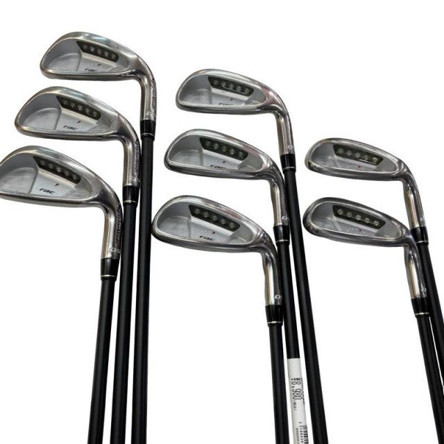 【中古】 テーラーメイド RAC OS 8S USA アイアンセット IR Taylor Made ULTRALITE (フレックスR) メンズ 男性用 右利き 右用 Cランク ゴルフクラブ
