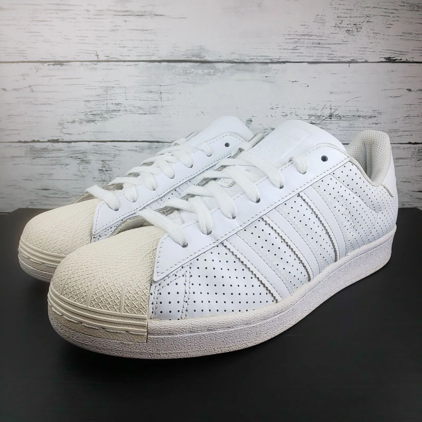 adidas SUPERSTAR アディダス スーパースター ホワイト 白 27cm メンズ スニーカー FV2829 U09225 8,968円
