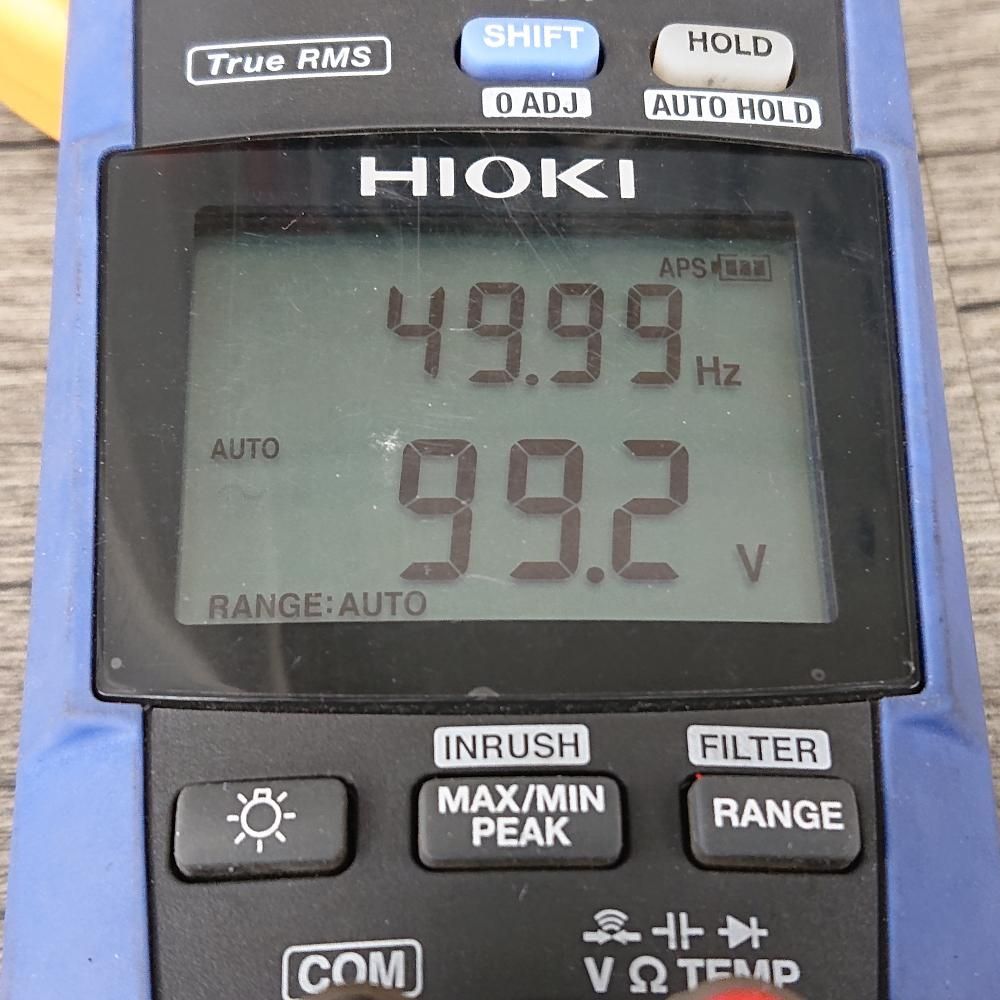 【中古品】 HIOKI CM4373 クランプメーター ※通電のみ確認/本体、ケース汚れ [1526]