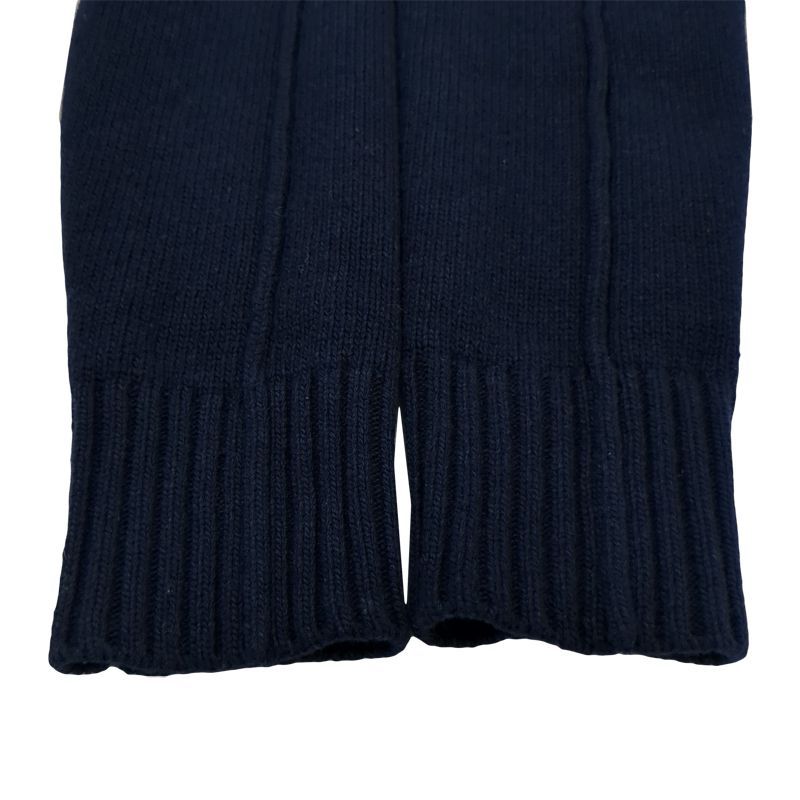 中古AB STONE ISLAND ストーンアイランド ニットカーディガン ネイビー