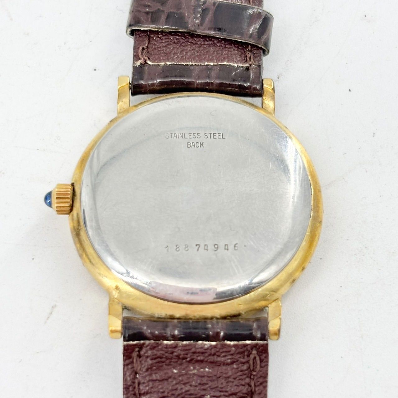 LONGINES 腕時計 ロンジン クォーツ デート 革ベルト黒 2353 - メルカリ