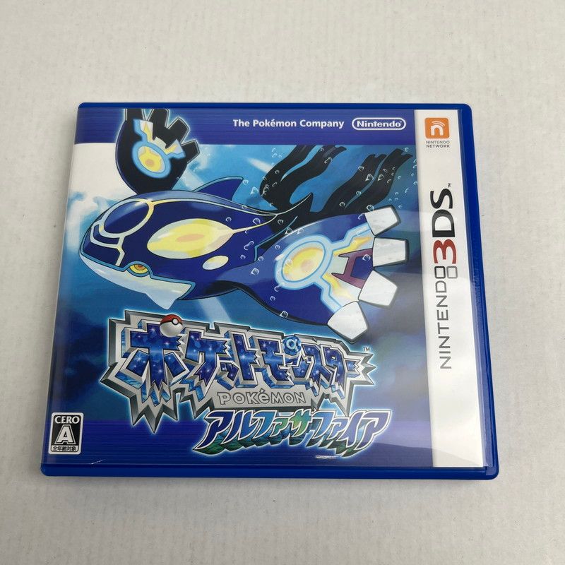 中古美品】 3DS ポケットモンスター アルファサファイア [CERO区分_A