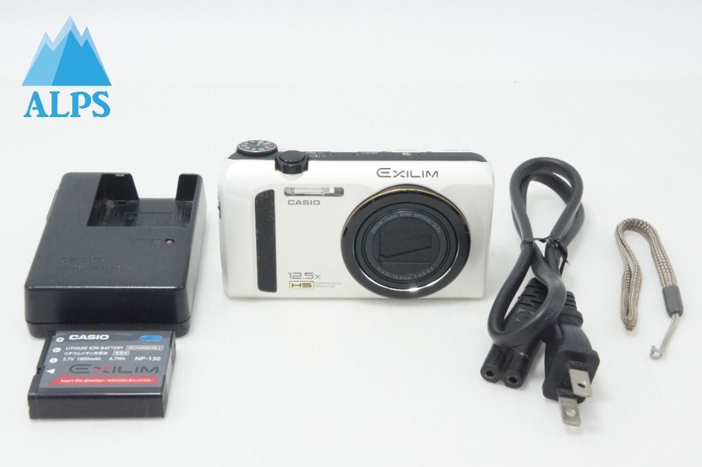 CASIO カシオ EXILIM EX-ZR100 コンパクトデジタルカメラ ホワイト 260706t