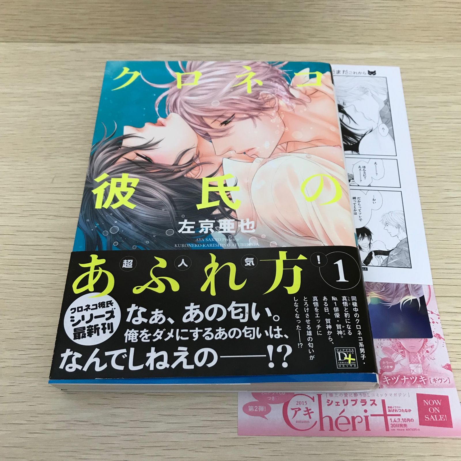 クロネコ彼氏のあふれ方 1巻/【作者】左京亜也/GF-0226050842-YP