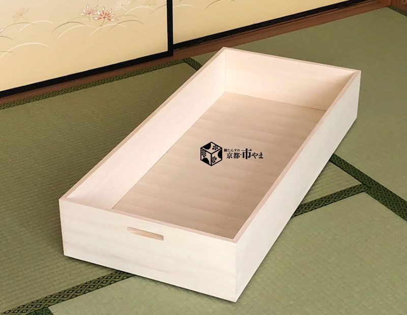 桐衣装ケース 追加 深箱 着物 収納ケース 1段 1段 桐たんす 総桐 京都
