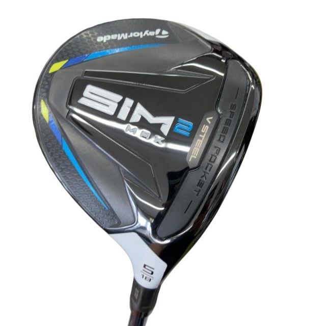 【中古】 テーラーメイド SIM2 MAX 5W フェアウェイウッド FW TENSEI BLUE TM50(SIM2 FW) (フレックスR) メンズ 男性用 右利き 右用 Cランク ゴルフクラブ