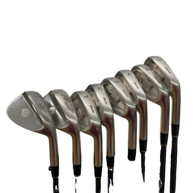 【中古】 ミズノ T-ZOID PRO 10S 限定 アイアンセット IR TOUR EXSAR LIGHT SPEC (フレックスR) メンズ 男性用 右利き 右用 Cランク ゴルフクラブ