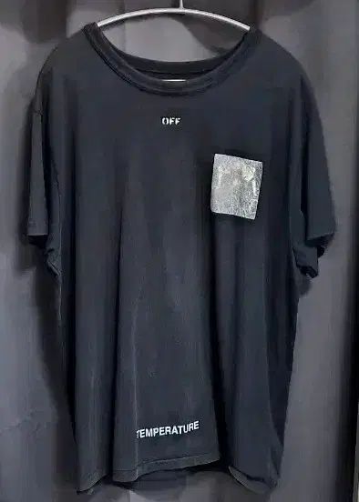 オフホワイト 18SS ミニ カラヴァッジオ プリント 半袖 Tシャツ
