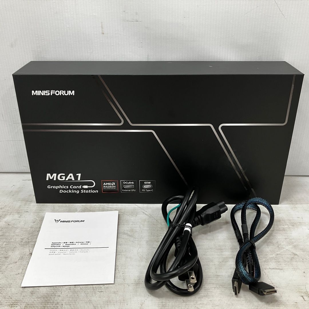 Minisforum MGA1 Radeon 7600M XT eGPU 中古 - メルカリ