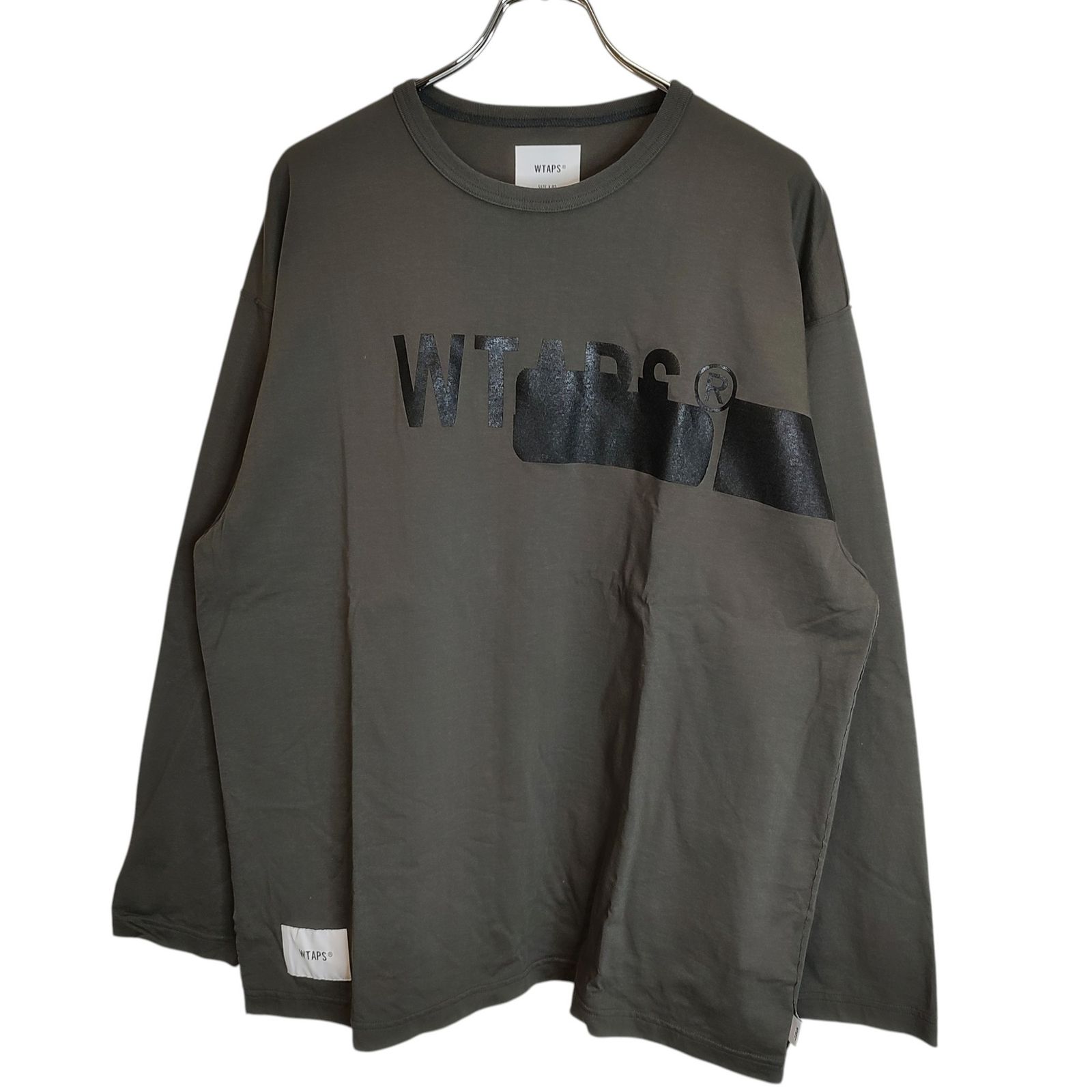 WTAPS ダブルタップス 26SS LIM / LS / COTTON フロントプリント 長袖