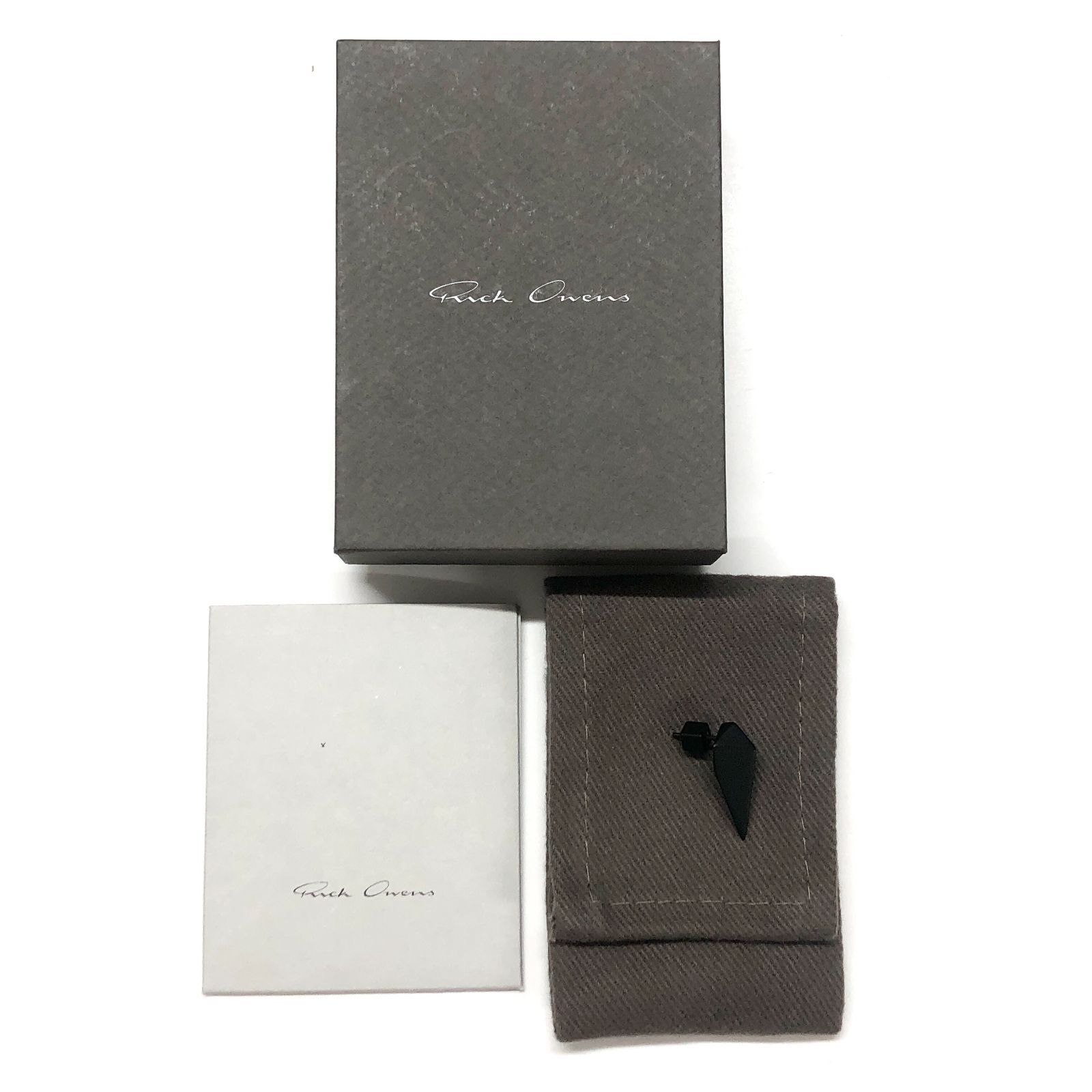 新品未使用 Rick Owens (リックオウエンス) Mini Pyramid シングル