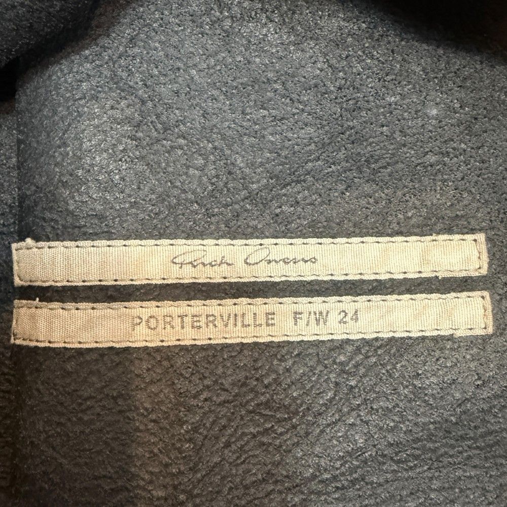 RICK OWENS 24AW PORTERVILLE レザー ドローストリング バックパック F