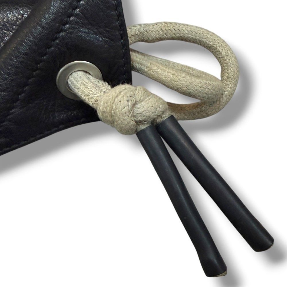 RICK OWENS 24AW PORTERVILLE レザー ドローストリング バックパック F