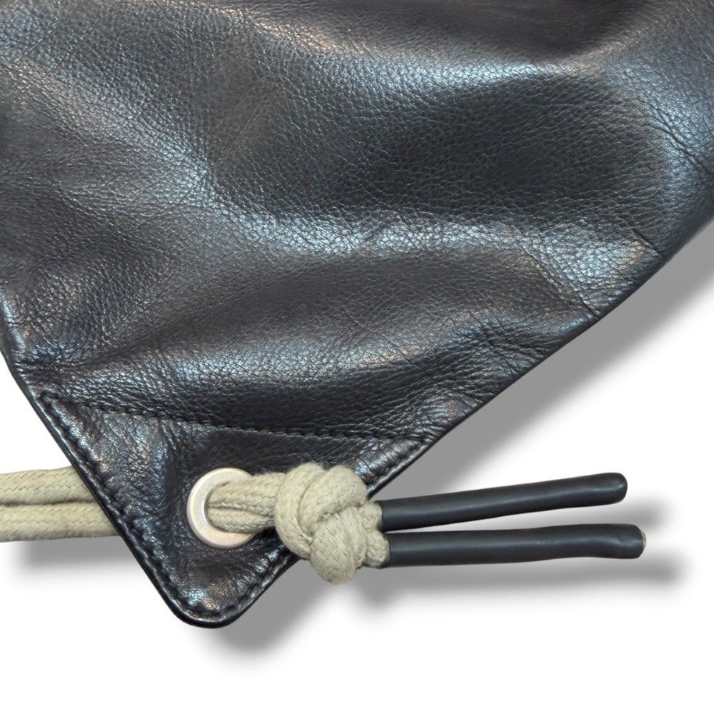 RICK OWENS 24AW PORTERVILLE レザー ドローストリング バックパック F