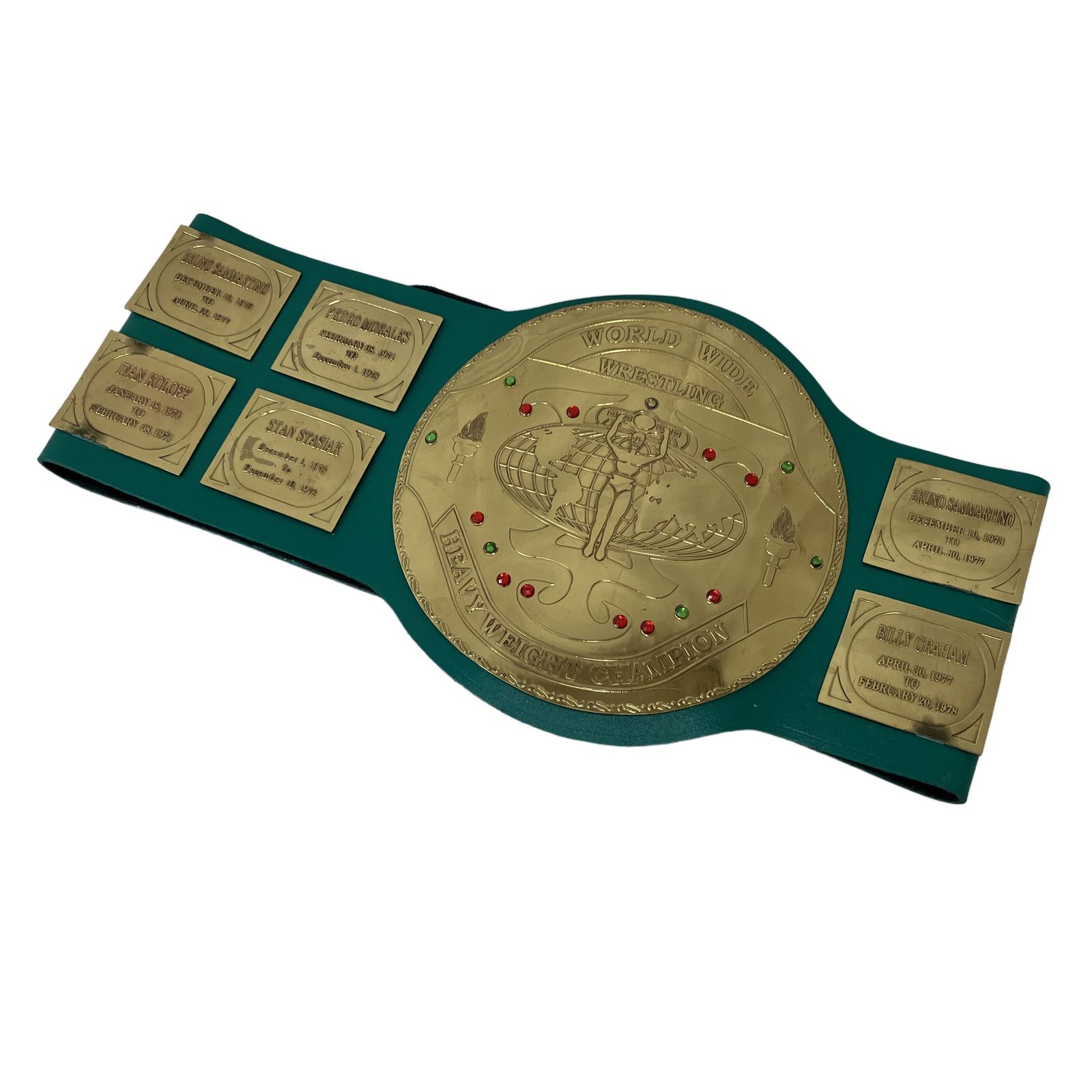 WWF ビッググリーン チャンピオンベルト レプリカ 中古 M11456753
