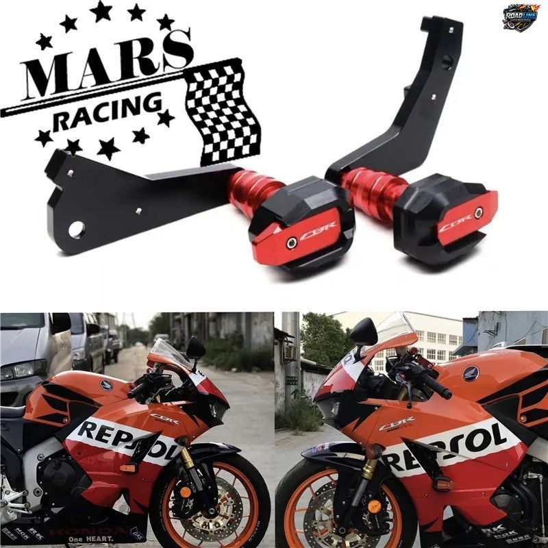 ホンダ CBR600RR 2013-2019 用オートバイ転倒保護フレームスライダーフェアリングガードクラッシュパッドプロテクター