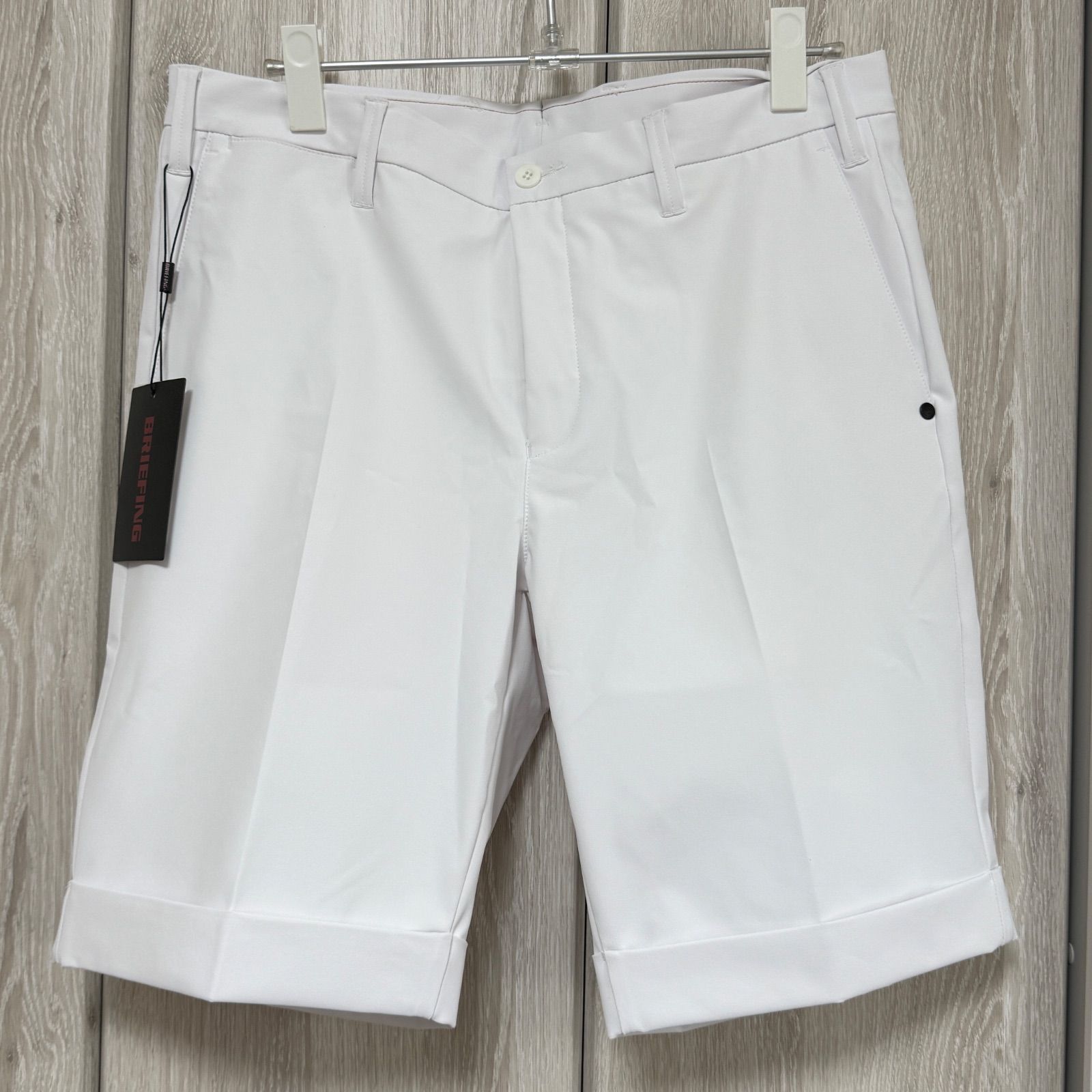 ☆新品未使用☆ブリーフィングゴルフ MS サマードレスショートパンツ ホワイトL/BRIEFINGGOLF