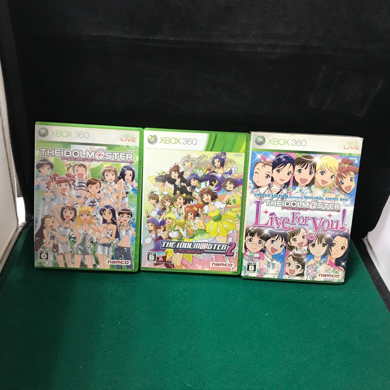 6596 XBOX360 ソフト アイドルマスター 3点セット【中古】 - メルカリ