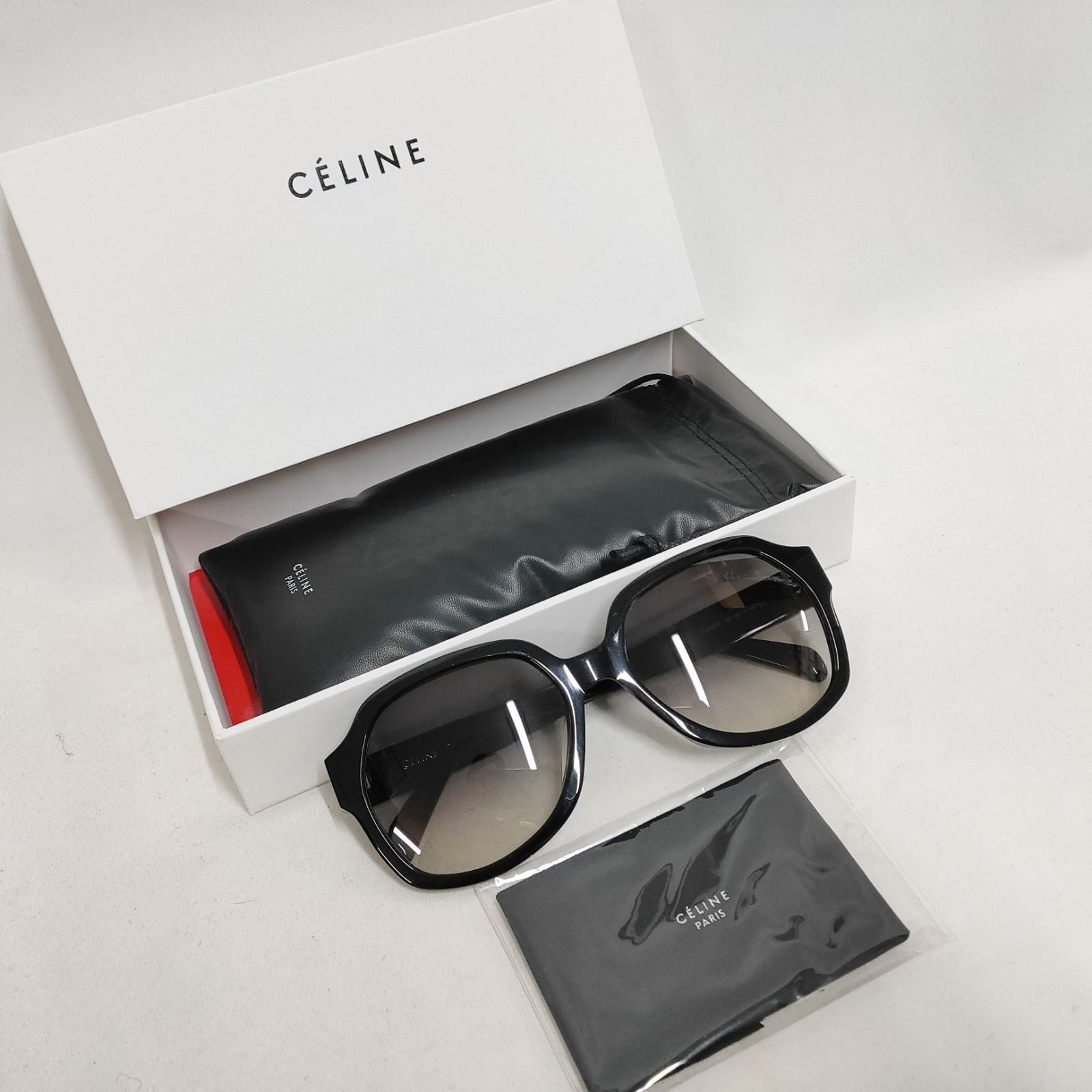 新品 未使用 セリーヌ トリオンフ サングラス ブラック【CELINE