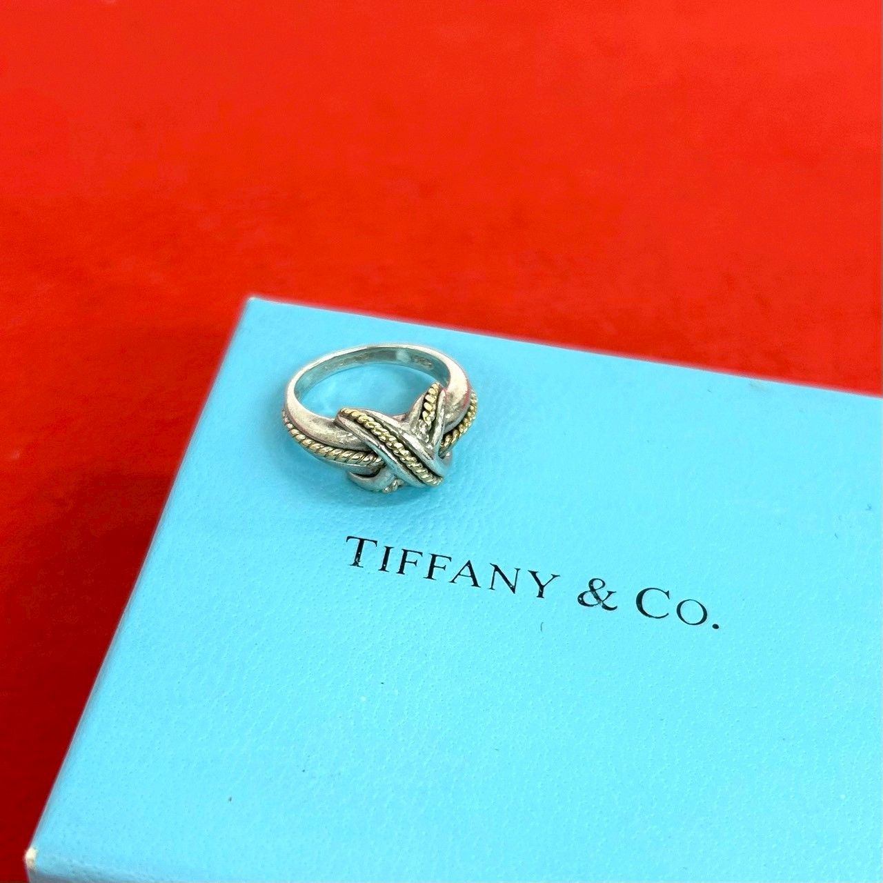極 美品 TIFFANY&Co. ティファニー ヴィンテージ シグネチャーリング