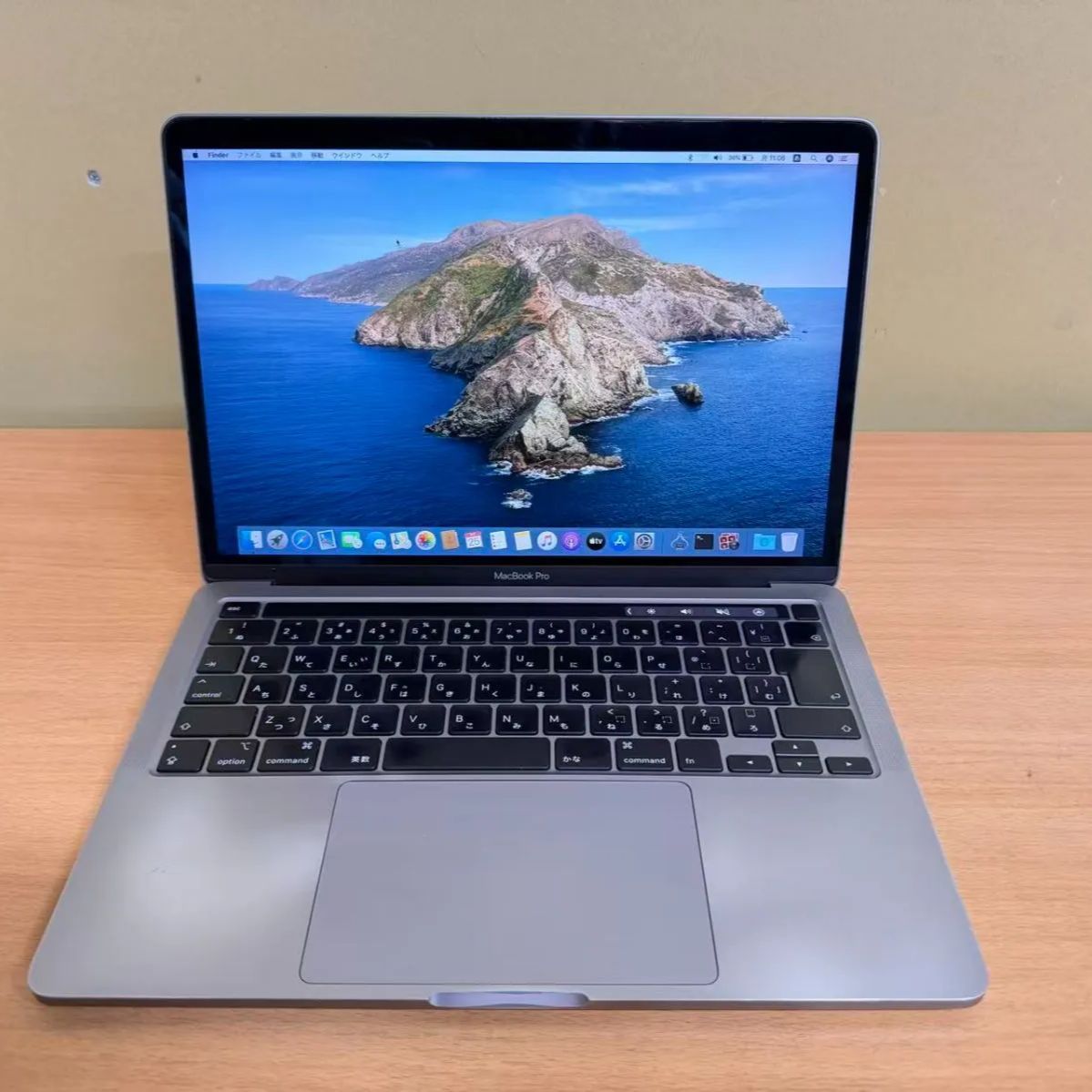 MacBook Pro 13.3インチ Retina　Mid 2020　Core i7　メモリ16GB・SSD512GB　MWP42J/A　中古品