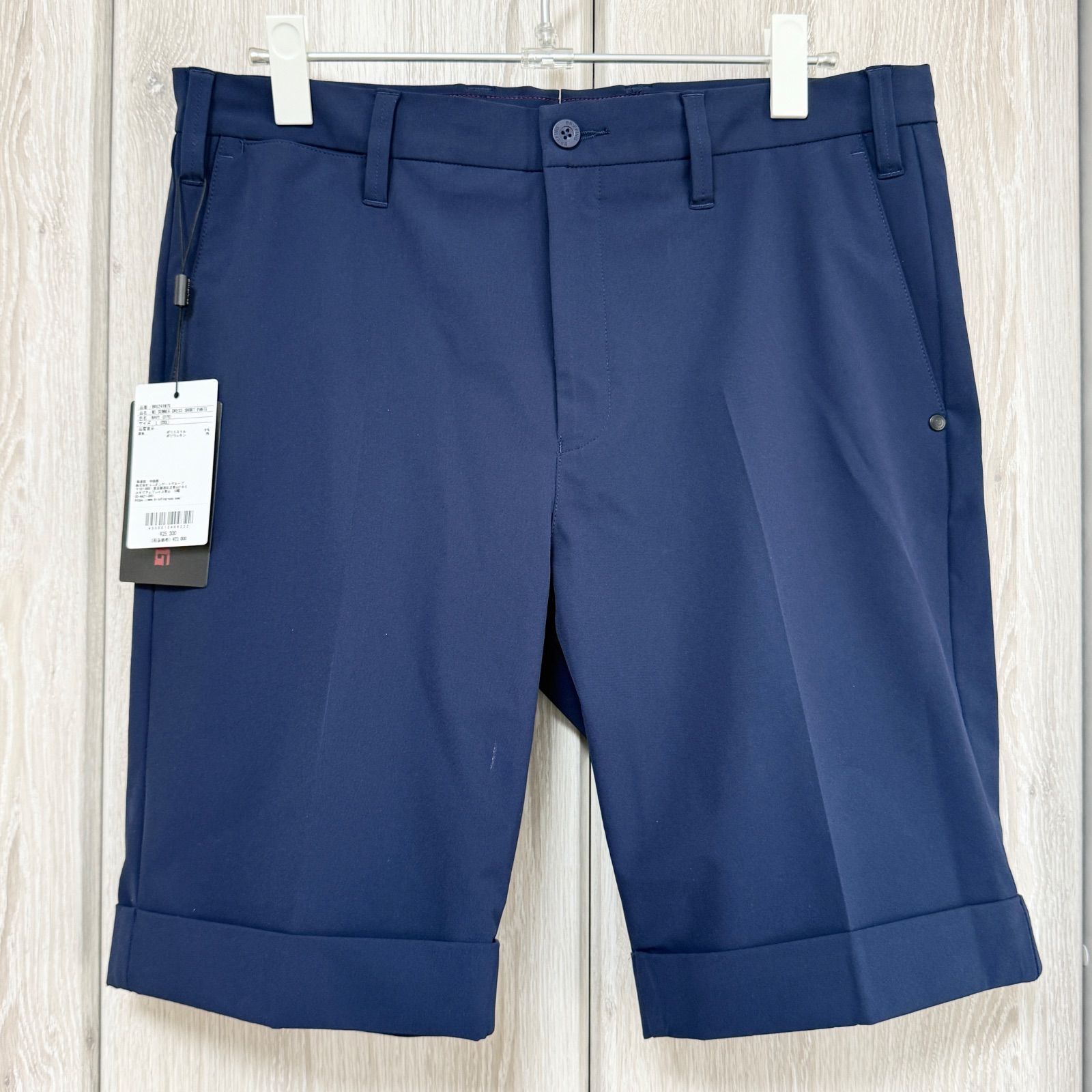 ☆新品未使用☆ブリーフィングゴルフ MS サマードレスショートパンツ ネイビーL/BRIEFINGGOLF