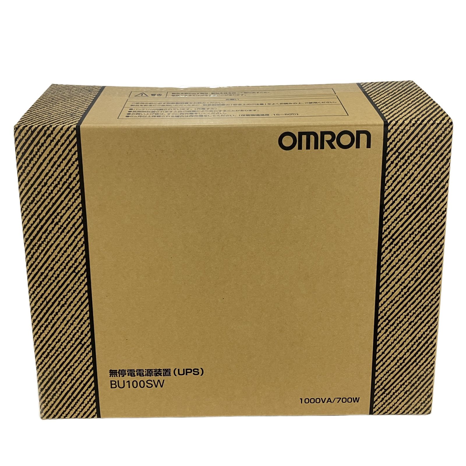 オムロン BU100SW 無停電電源装置 UPS 開封 未使用 Y11455096