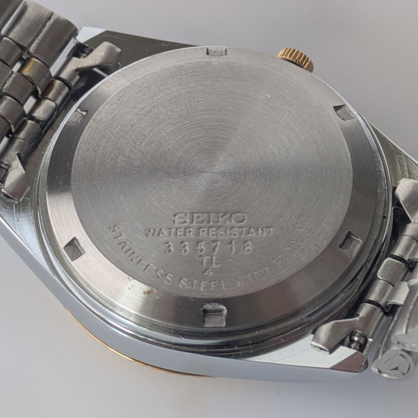 Vintage SEIKO 5E21-5C10 高級ローマ数字デザイン文字盤 稼働品 SEIKO 