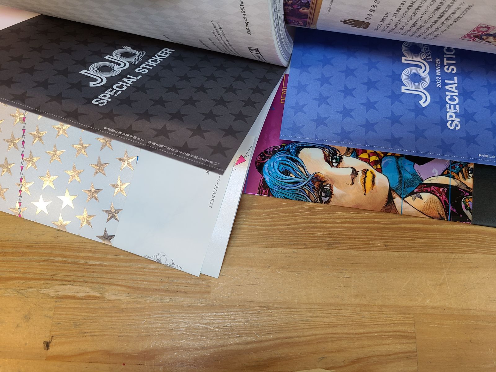 ジョジョの奇妙な冒険 関連本 計5冊セット JOJO magazine ステッカー