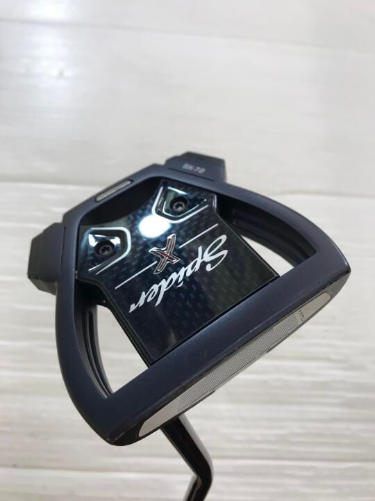 テーラーメイド　Spider X BLUE/WHITE SINGLE BEND　パター　中古【最短即日発送】
