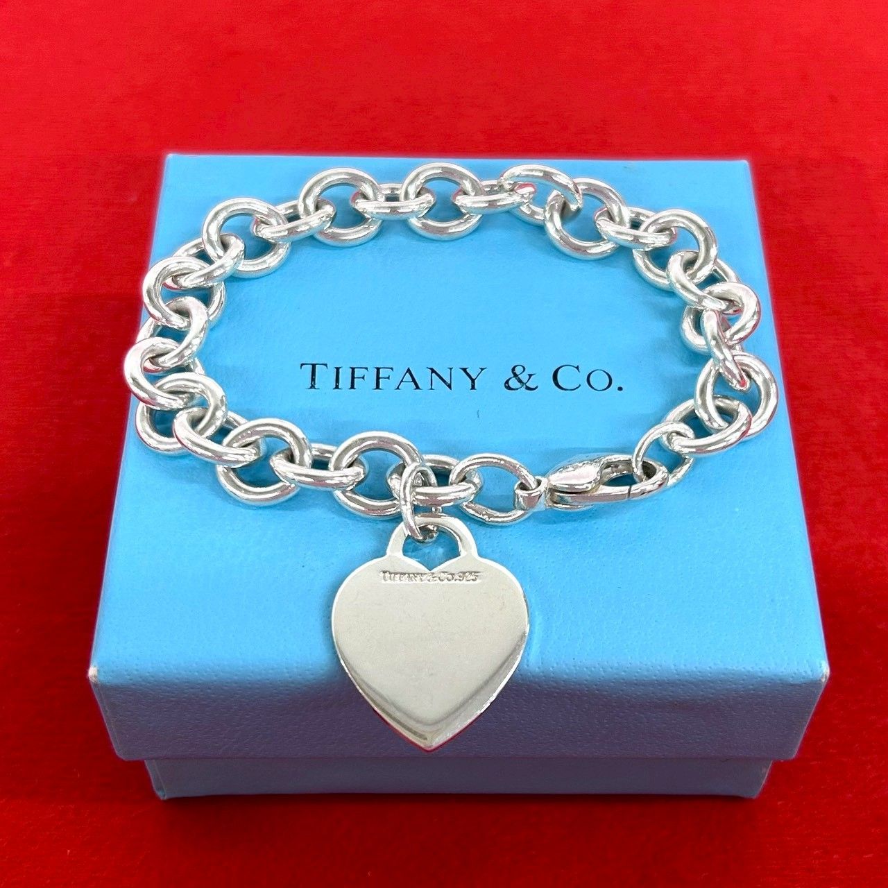 極 美品 TIFFANY&Co. ティファニー リターントゥ ハートタグ