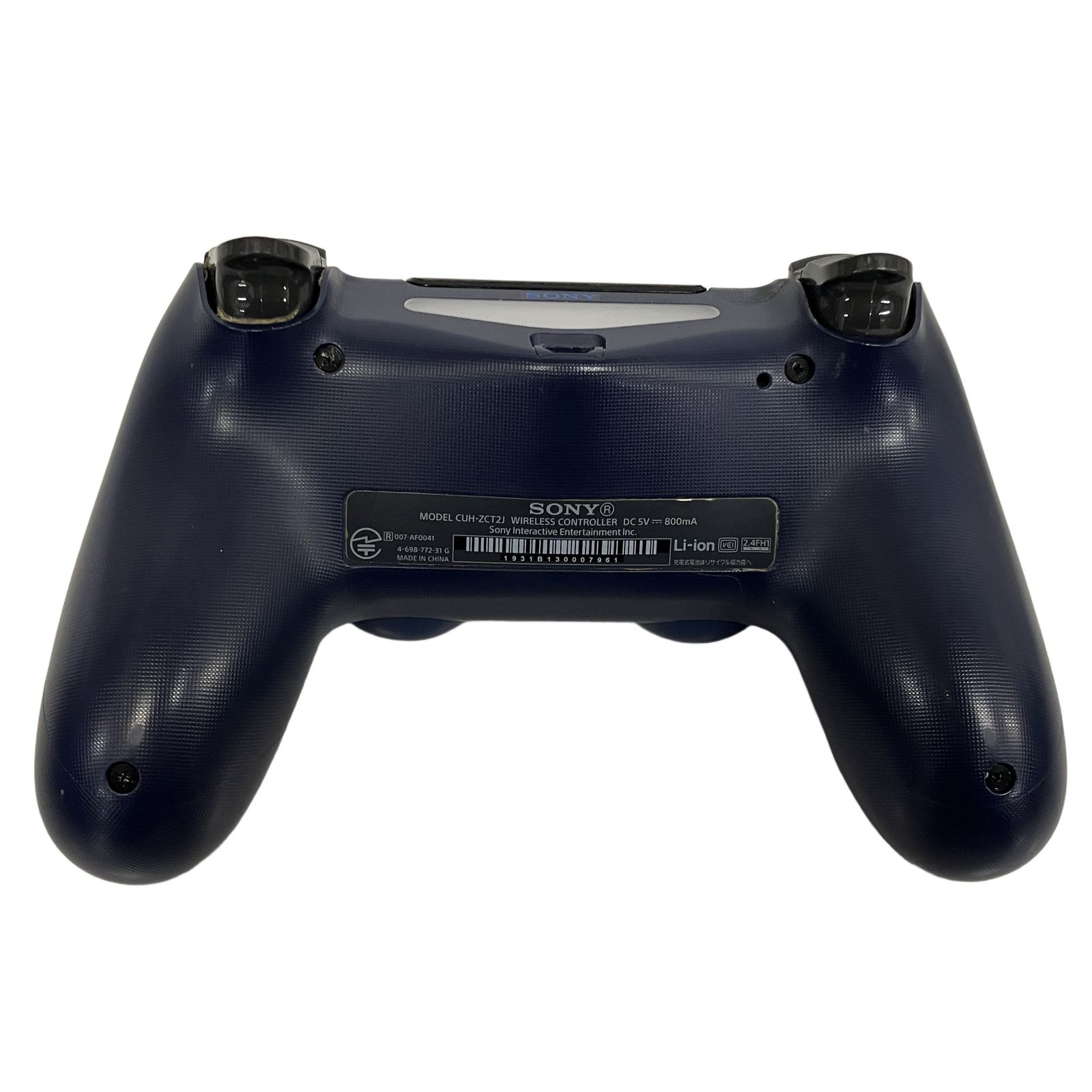 SONY CUH-ZCT2J ワイヤレスコントローラー ミッドナイトブルー PS4