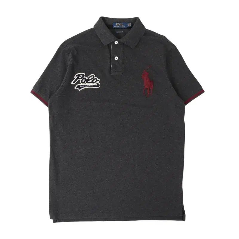 ポロラルフローレン ビックポニー スラッガー ロゴ カラ Tシャツ