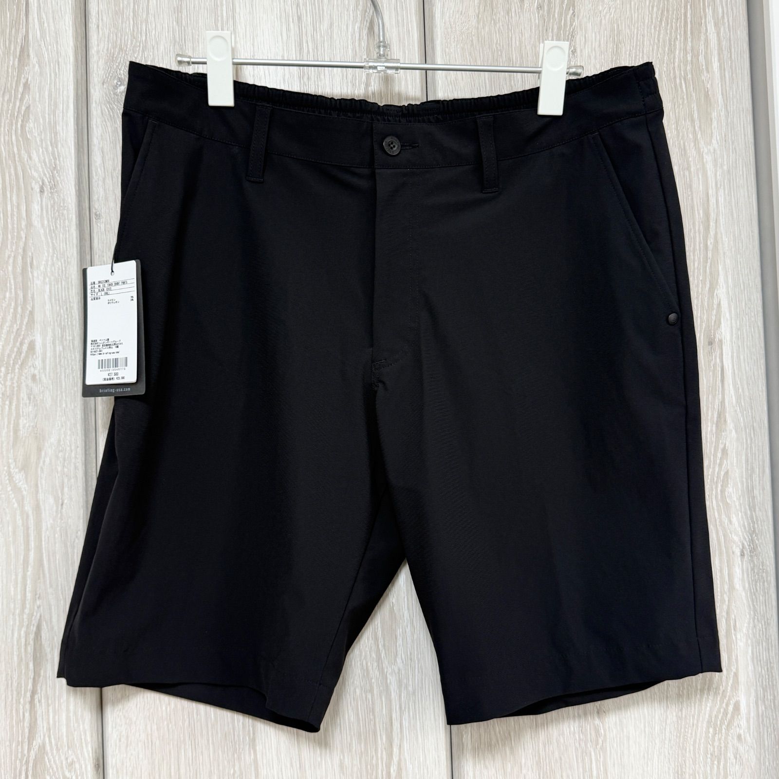 ☆新品未使用☆ブリーフィングゴルフ MS アイスタッチショートパンツ ブラックL/BRIEFINGGOLF