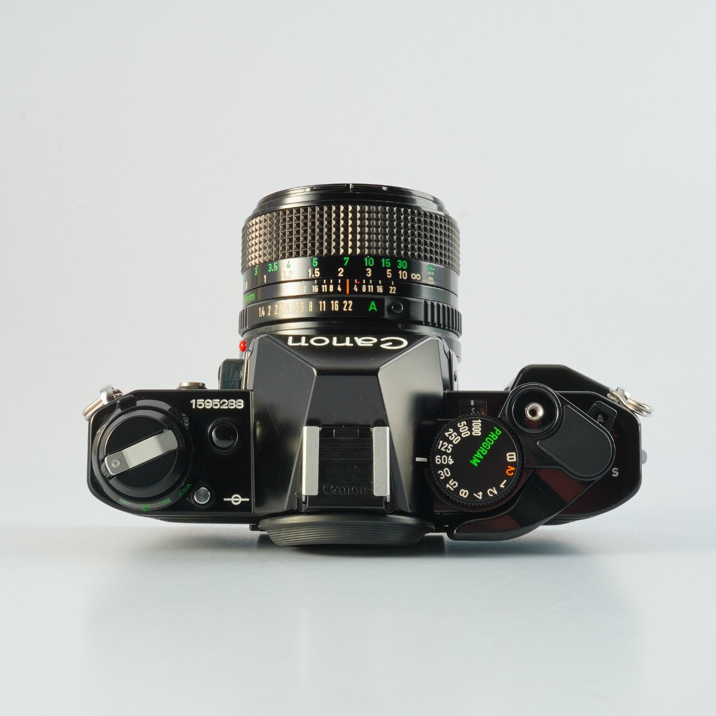 SERVICED】 Canon キヤノン AE-1 Program Black + New FD 50mm F/1.4