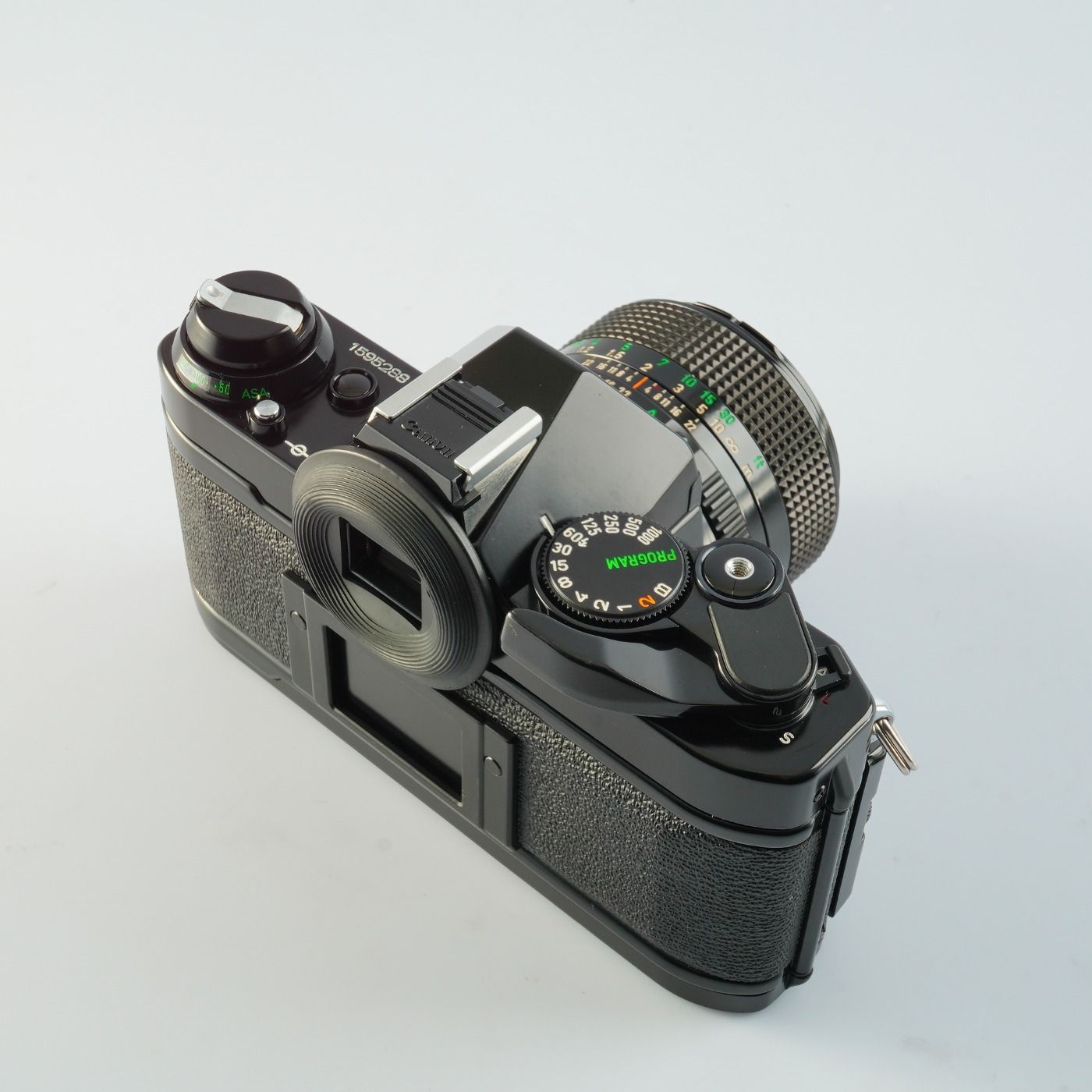 SERVICED】 Canon キヤノン AE-1 Program Black + New FD 50mm F/1.4
