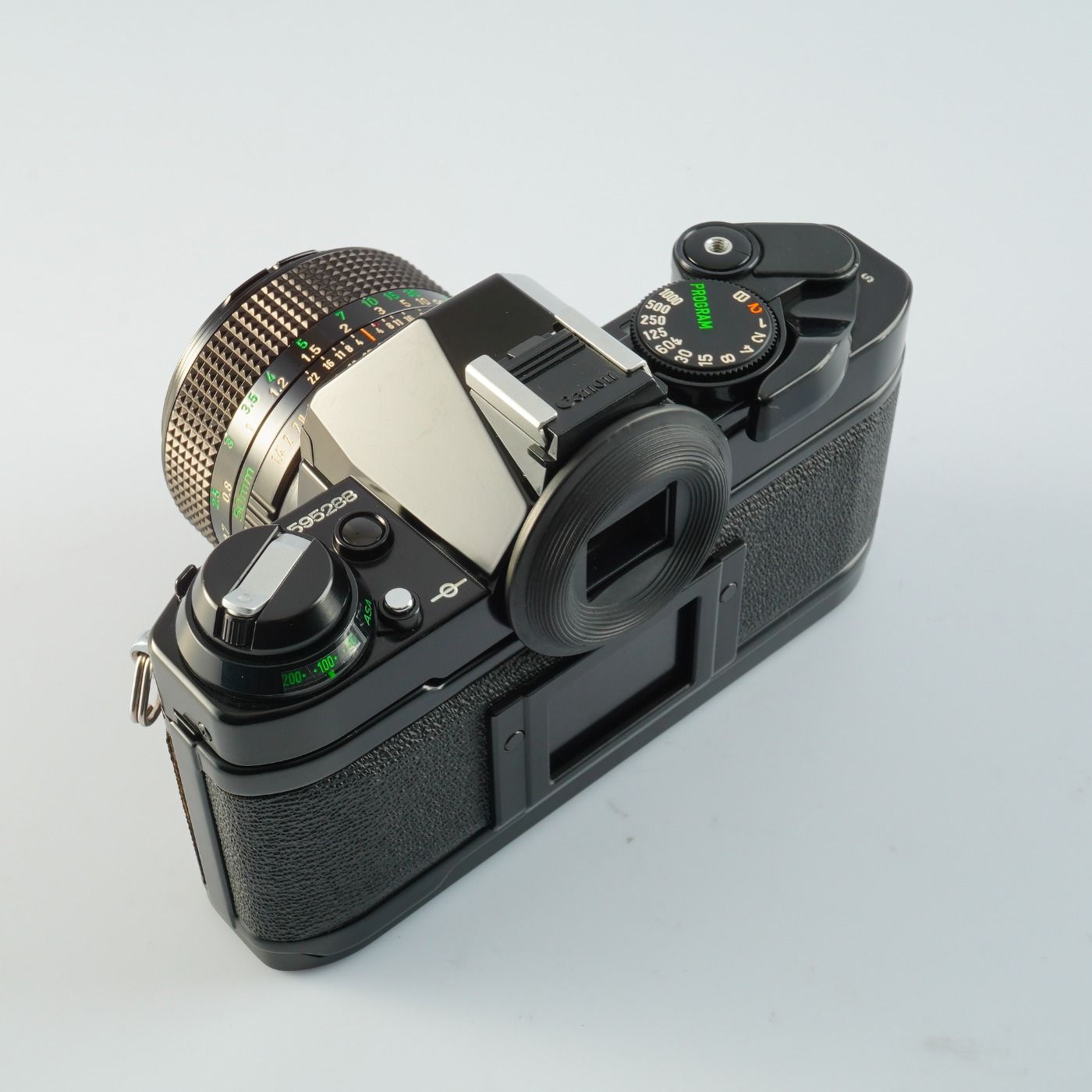 SERVICED】 Canon キヤノン AE-1 Program Black + New FD 50mm F/1.4