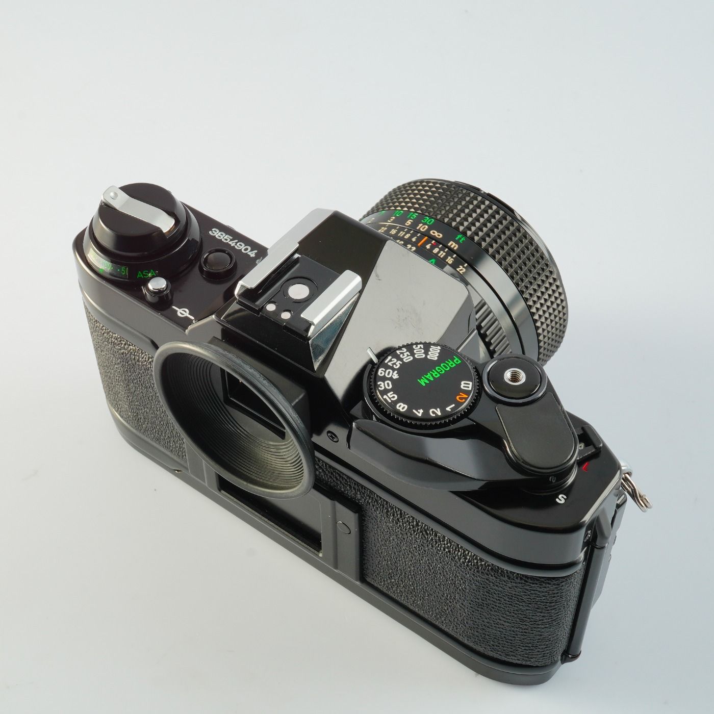 SERVICED】 Canon キヤノン AE-1 Program Black + New FD 50mm F/1.4