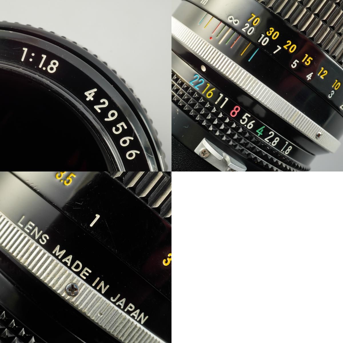 Serviced】 Nikon ニコン 非Ai New Nikkor 85mm F/1.8 単焦点レンズ