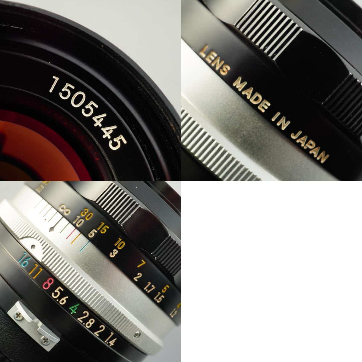 Nikon ニコン 非Ai NIKKOR-S.C Auto 50mm F/1.4 単焦点レンズ - メルカリ