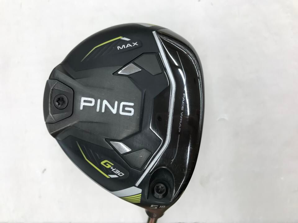ピン　G430 MAX　18度　TOUR 2.0 CHROME 65　Sフレックス　フェアウェイウッド　中古　ゴルフドゥ！荒川沖店【最短即日発送】 27,392円