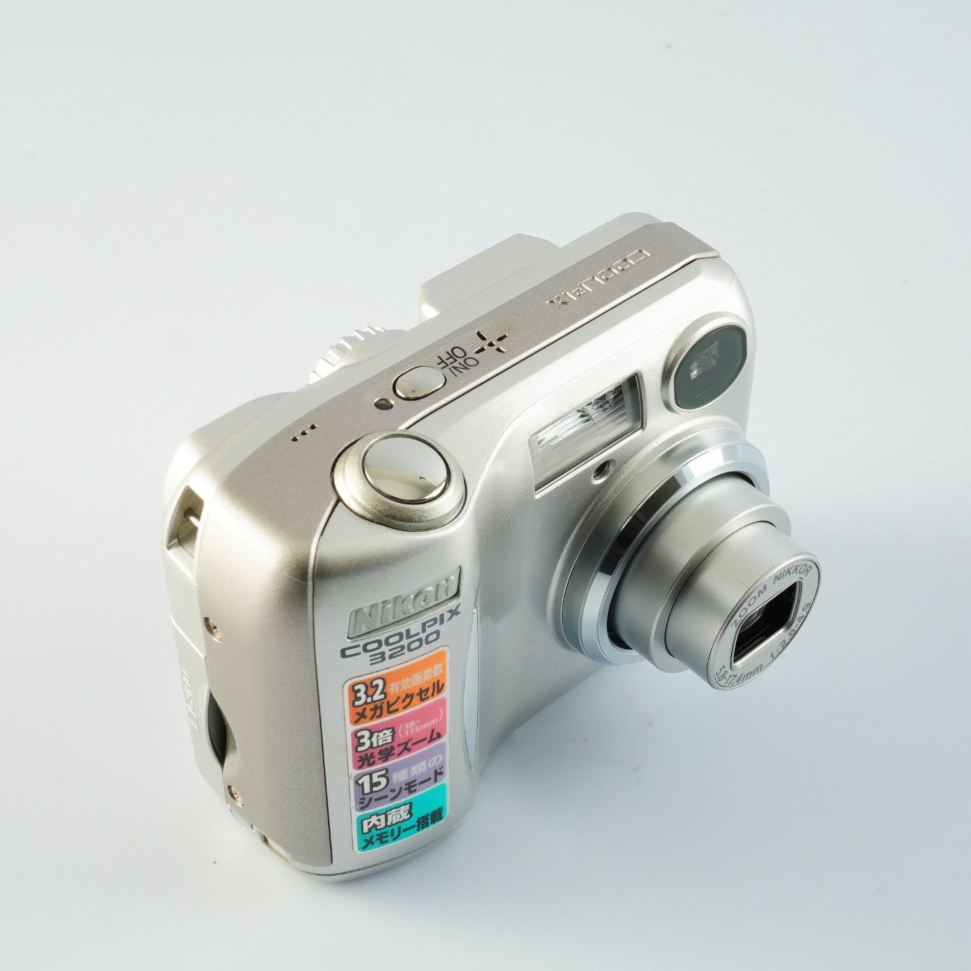Nikon ニコン Coolpix 3200 コンパクトデジタルカメラ - メルカリ